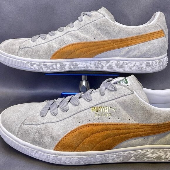 Puma Suede Archive Eco Gray Violet Harvest Pumpkin Mens Size 14 main image 10